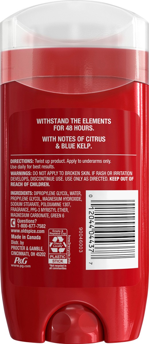 slide 2 of 3, Old Spice Deodorant for Men, Aluminum Free, Sea Spray Cologne Scent, 48 Hour Protection, 3.0 oz, 3 oz