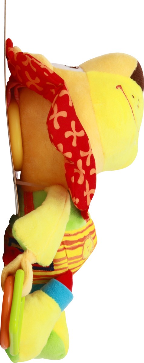 slide 8 of 8, Nuby Tag-a-Long Plush Toy, 1 ct