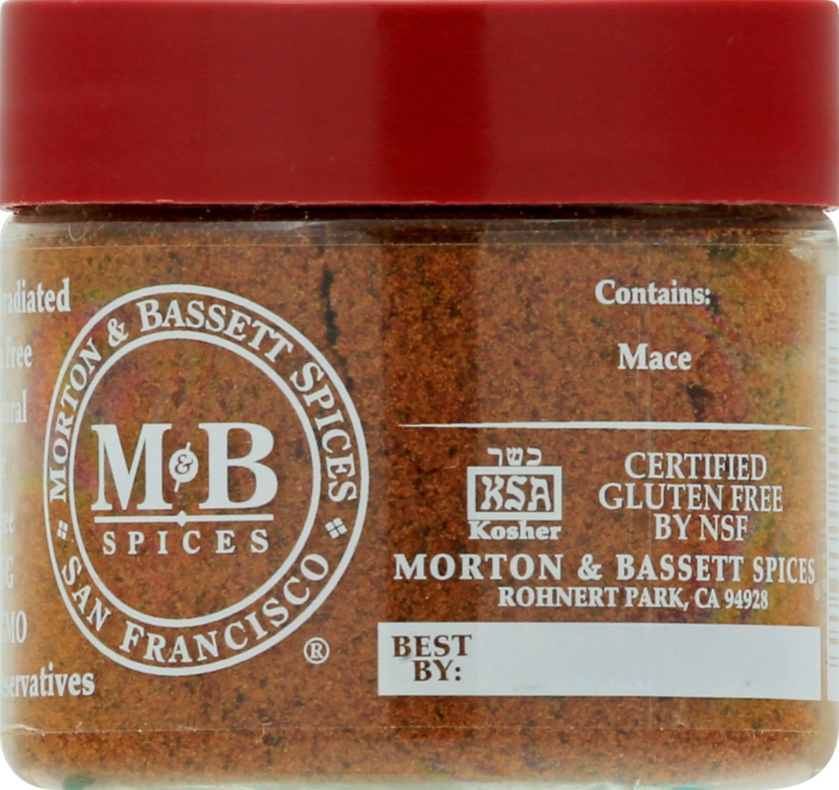 slide 6 of 9, Morton & Bassett Mace Ground, 0.8 oz