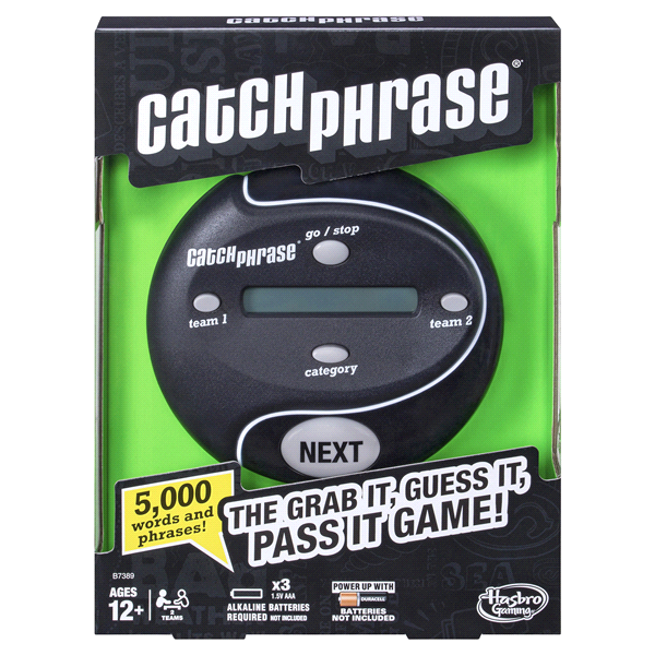 slide 1 of 2, Hasbro Scrabble Electronic Catch Phrase Game, 1 ct