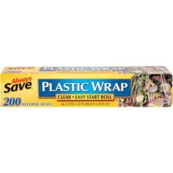Always Save Plastic Wrap