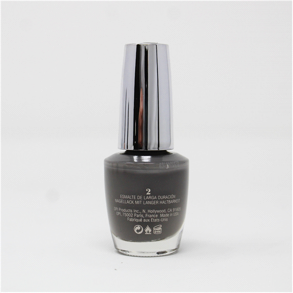 slide 4 of 5, OPI Infinite Shine Nail Lacquer, Steel Waters Run Deep, 0.5 fl oz