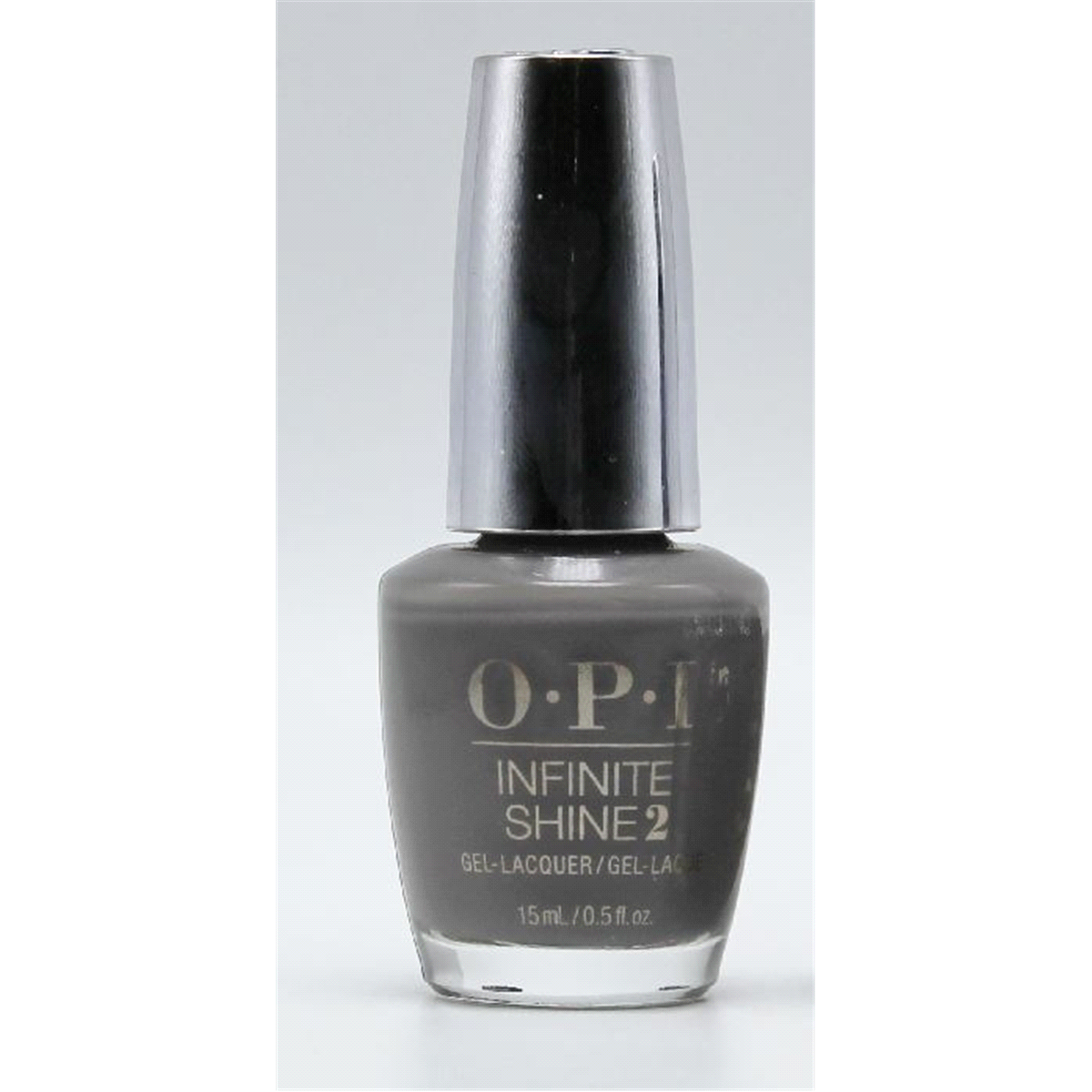 slide 1 of 5, OPI Infinite Shine Nail Lacquer, Steel Waters Run Deep, 0.5 fl oz