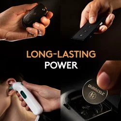 Duracell Lithium Coin batteries with bitterant coating provide reliable, long-lasting power for your specialty devices, so you can be confident these batteries will be ready when you need them.