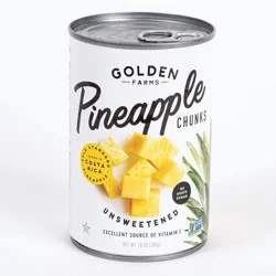Golden Farms Pineapple Chunks - 14 OZ