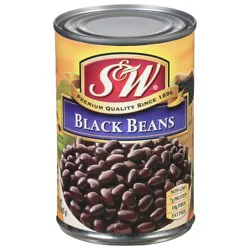 S&W Black Beans 15 oz