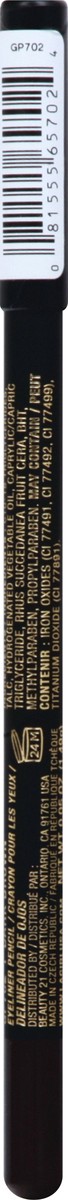 slide 2 of 7, La Girl Perfect Precision Eyeliner Dark Brown, 0.05 oz