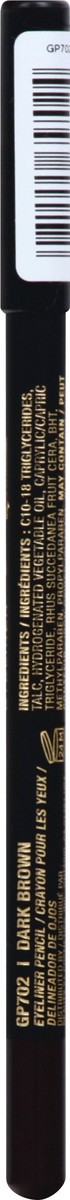slide 7 of 7, La Girl Perfect Precision Eyeliner Dark Brown, 0.05 oz