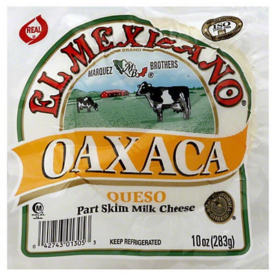 slide 1 of 1, El Mexicano Oaxaca Melting Cheese, 10 oz