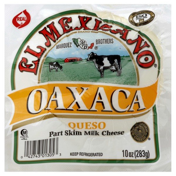 slide 1 of 1, El Mexicano Oaxaca Melting Cheese, 10 oz