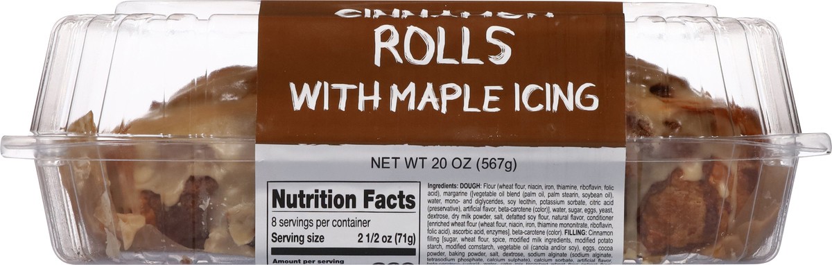 slide 9 of 13, Sabrina's Cinnamon Rolls with Maple Icing 20 oz, 20 oz