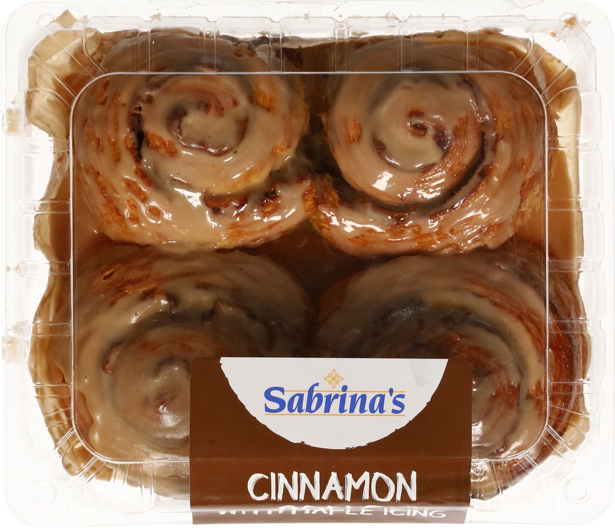 slide 8 of 13, Sabrina's Cinnamon Rolls with Maple Icing 20 oz, 20 oz