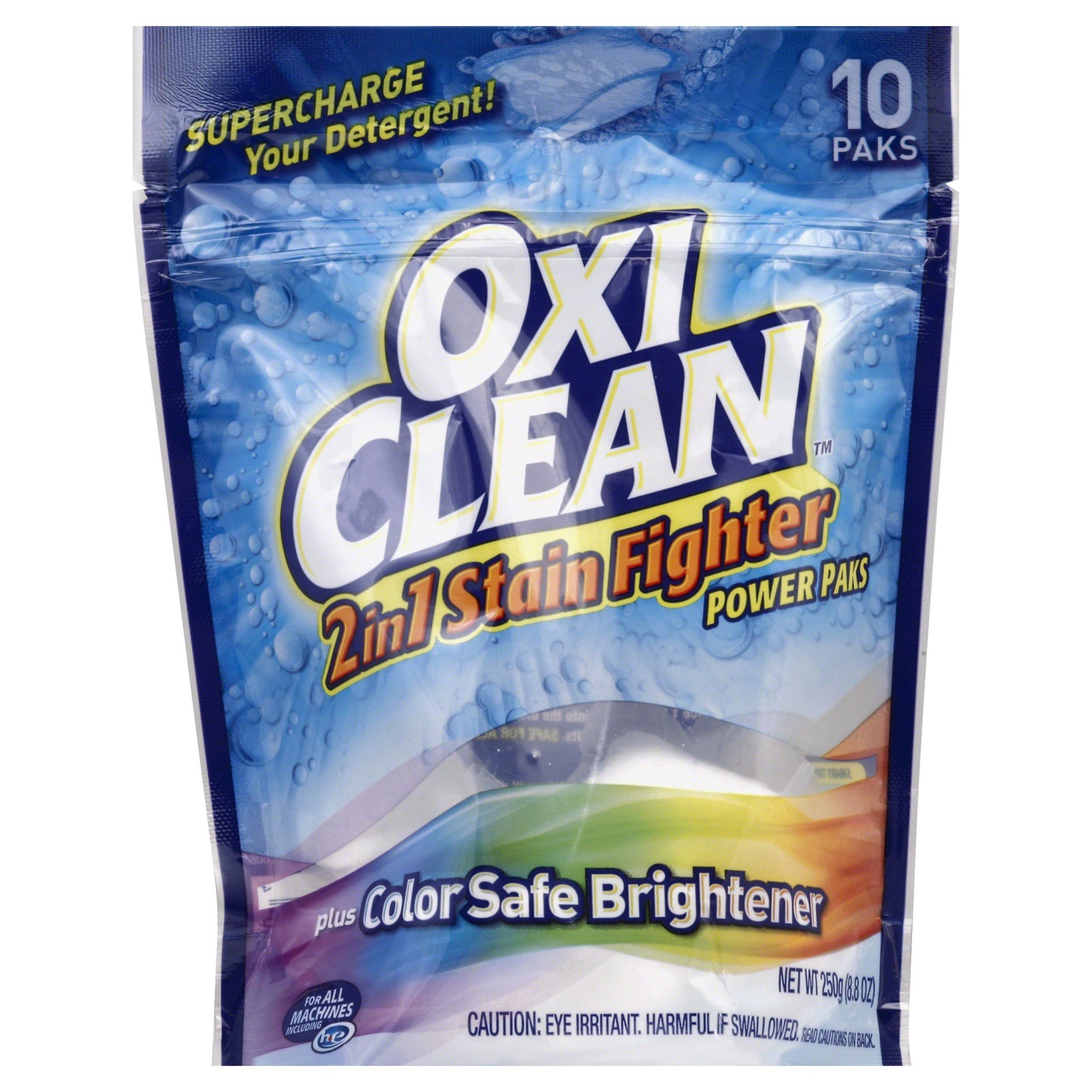 slide 1 of 2, Oxi-Clean 2 in 1 stain fighter, 10 ct