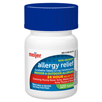 slide 8 of 29, Meijer Allergy Relief Loratadine Tablets, Antihistamine, 10 mg, 120 ct