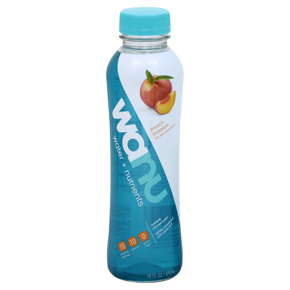 slide 5 of 5, wanu Water + Nutrients - 16 oz, 16 oz