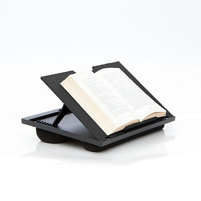 slide 1 of 1, Mind Reader Adjustable 8-Position Lap Top Desk - Black, 1 ct