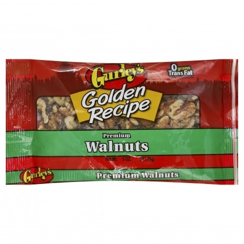 slide 1 of 1, Gurley's Golden Recipe Premium Walnuts, 5 oz