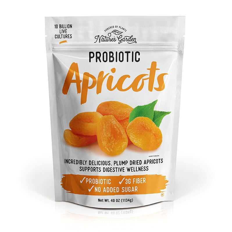 slide 1 of 2, Nature's Garden Probiotic Apricots, 40 oz