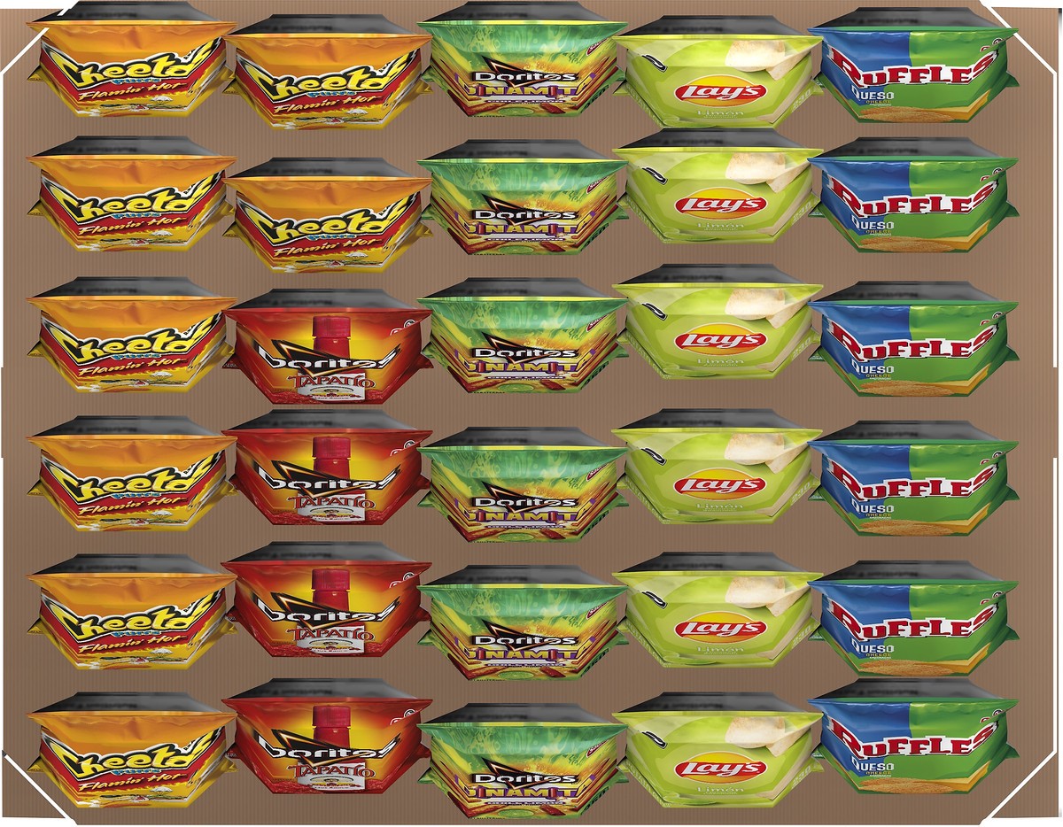 slide 3 of 11, Frito-Lay Fiesta Favorites Mix 30 ea, 30 ct