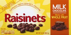 Raisinets Milk Chocolate Raisins 3.5 oz