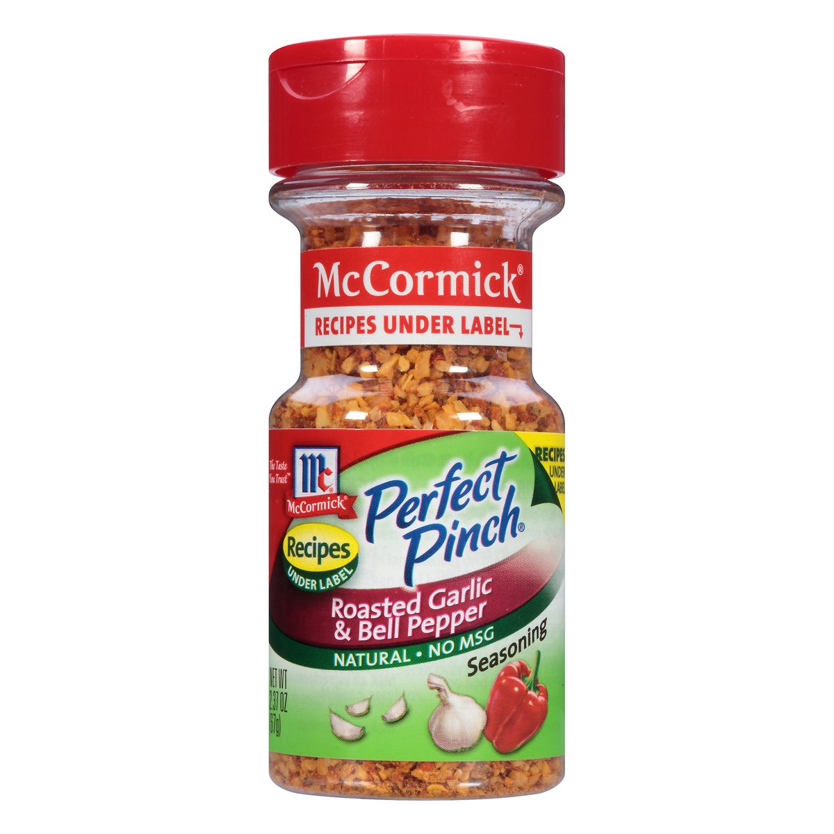 slide 1 of 2, McCormick Perfect Pinch Seasoning Roasted Garlic & Bell Pepper, 2.37 oz