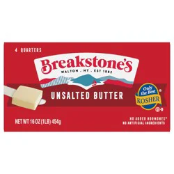 Breakstone's All Natural Unsalted Butter 16 oz Box