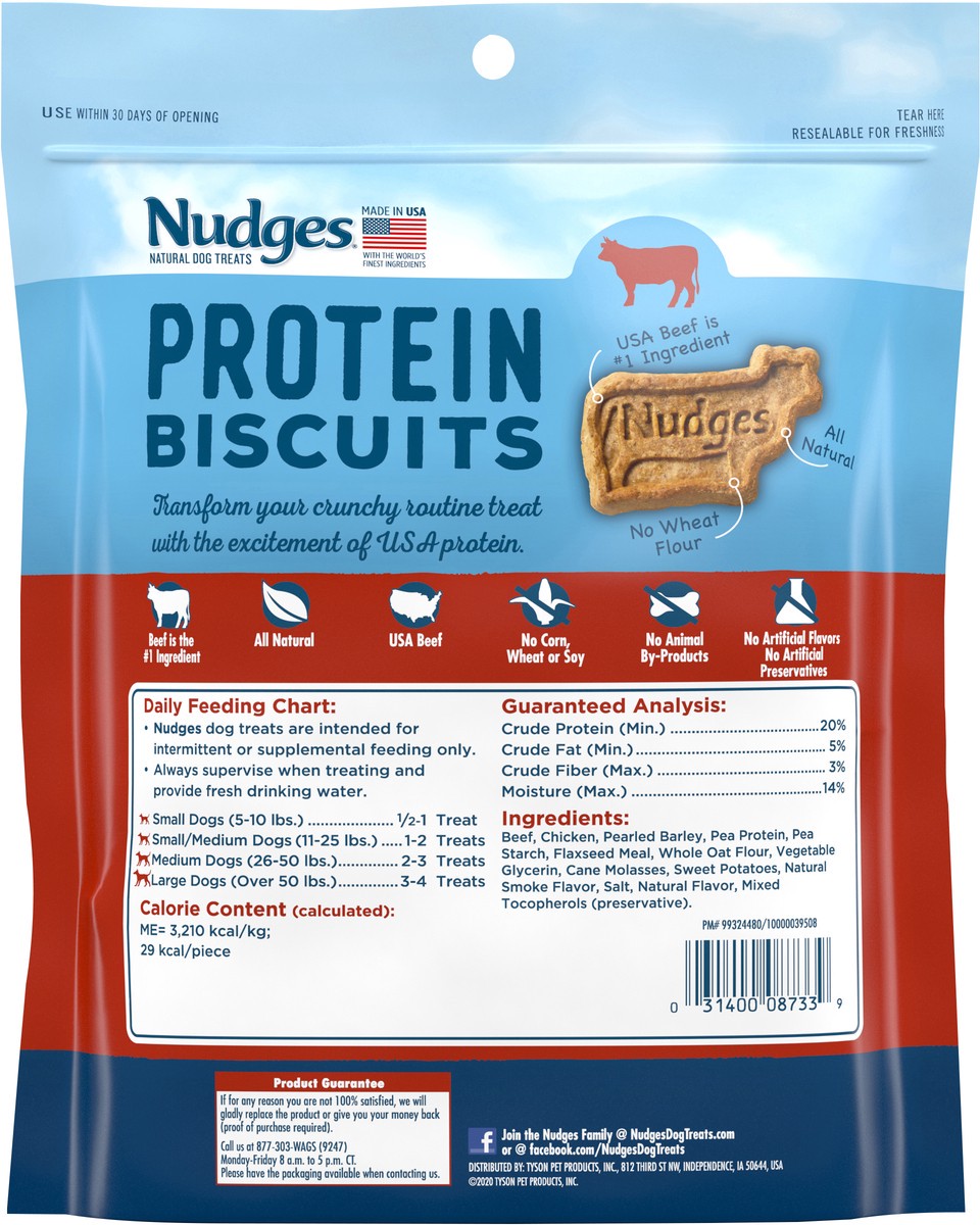 slide 2 of 5, Nudges Dog Treats, 16.62 oz