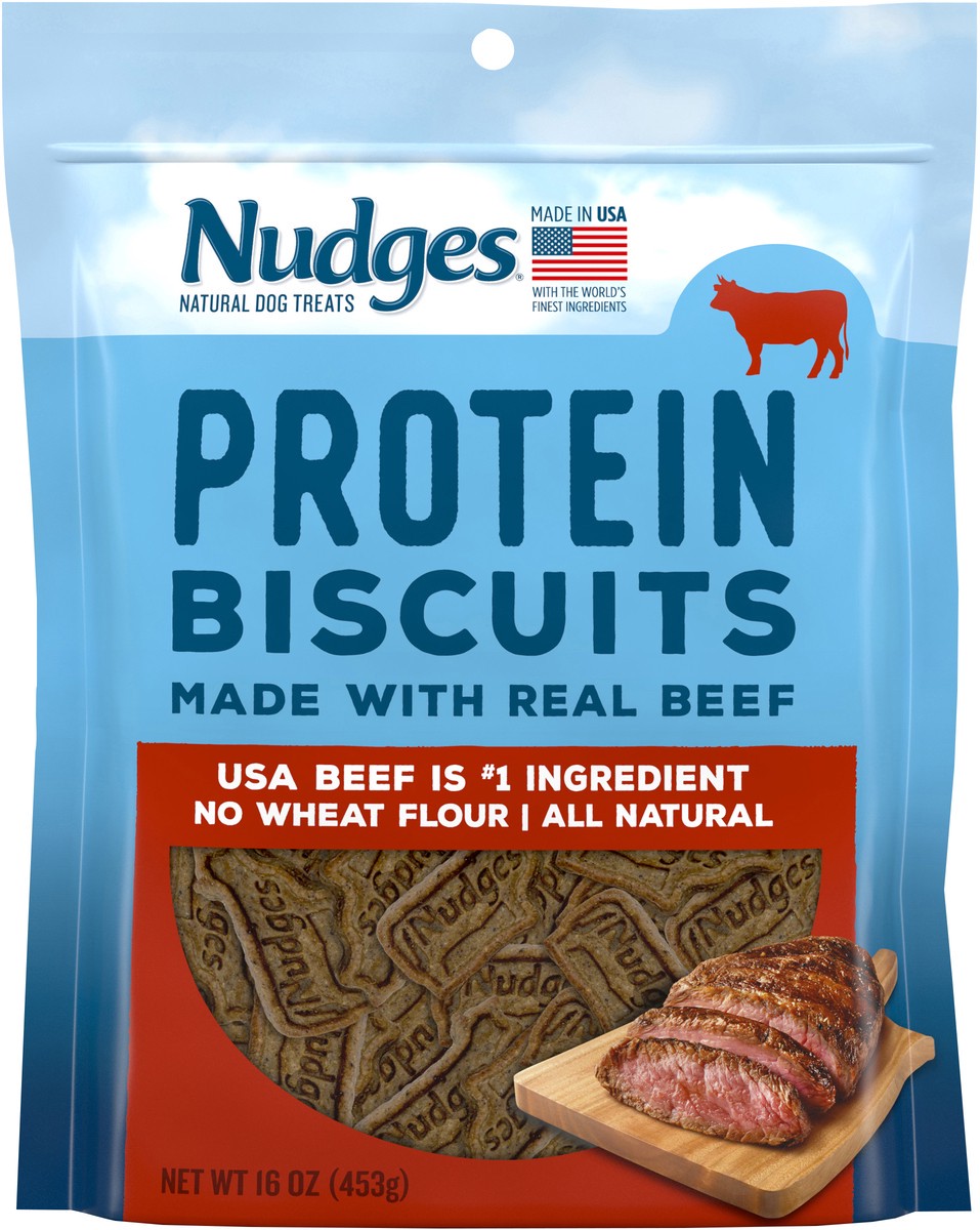 slide 5 of 5, Nudges Dog Treats, 16.62 oz