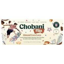 Chobani Flip Low-Fat Greek Yogurt Almond Coco Loco™ 4.5oz 4PK