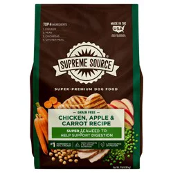 Supreme Source Grain-Free Super-Premium Chicken, Apple and Carrot Recipe Dog Food 11 lb