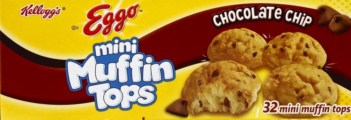 slide 2 of 6, Eggo Muffin Tops, Mini, Chocolate Chip, 32 ct