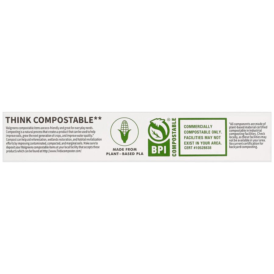slide 3 of 5, Complete Home Compostable Flatware 6.5 in, 1 ct