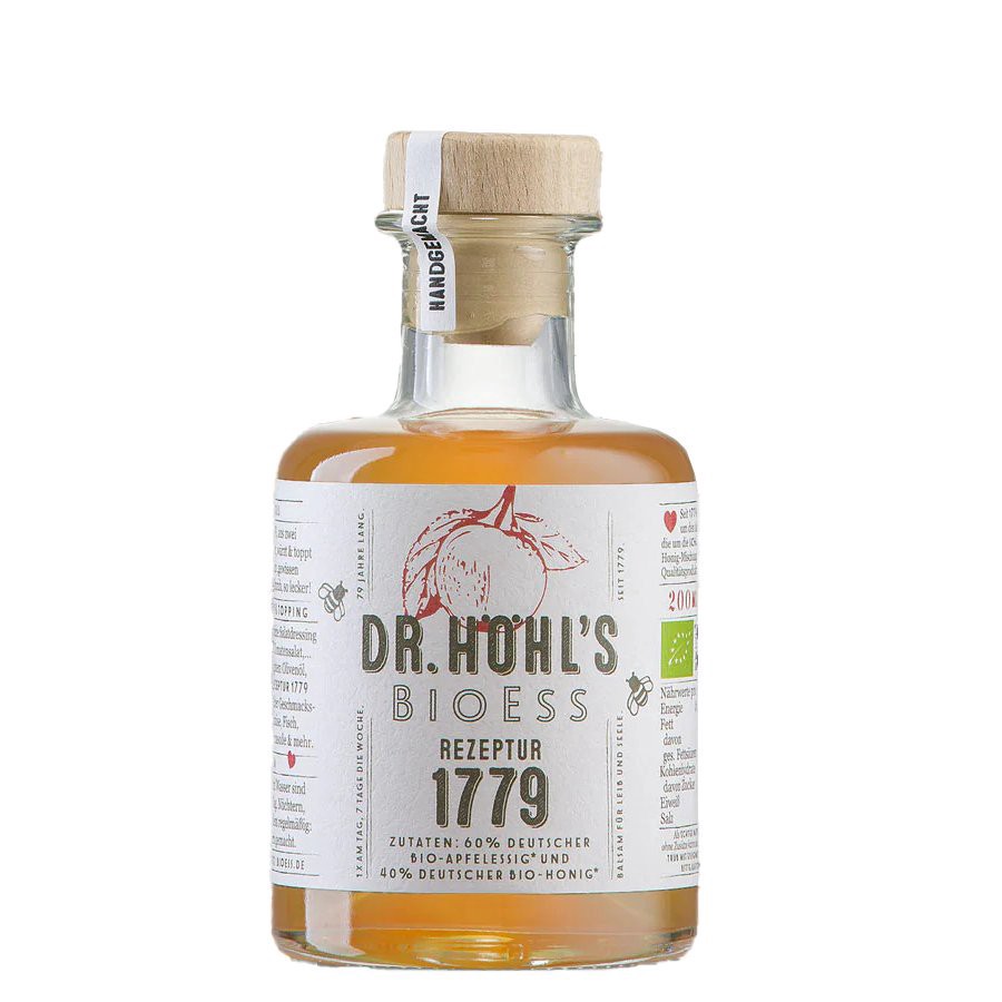 slide 1 of 1, Dr. Hohl's 1779 Apple Cider Vinegar With Honey, 200 ml