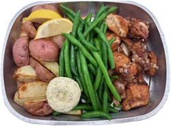 Home Chef Rotisserie Style Chicken With Roasted Potatoes & Green Beans, 34.75 oz