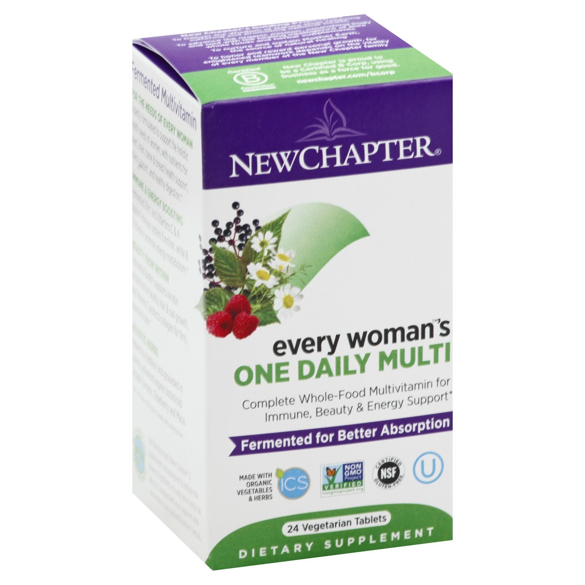 slide 2 of 9, New Chapter One Daily Every Woman's Multivitamin, 24 ct