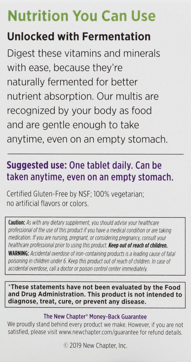 slide 7 of 9, New Chapter One Daily Every Woman's Multivitamin, 24 ct