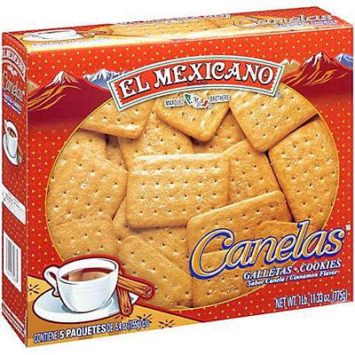 slide 1 of 1, El Mexicano Canelas Cookies, 27.33 oz