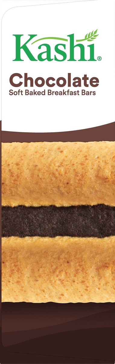 slide 6 of 11, Kashi Soft Baked Breakfast Bars, Chocolate, 7.2 oz, 6 Count, 7.2 oz