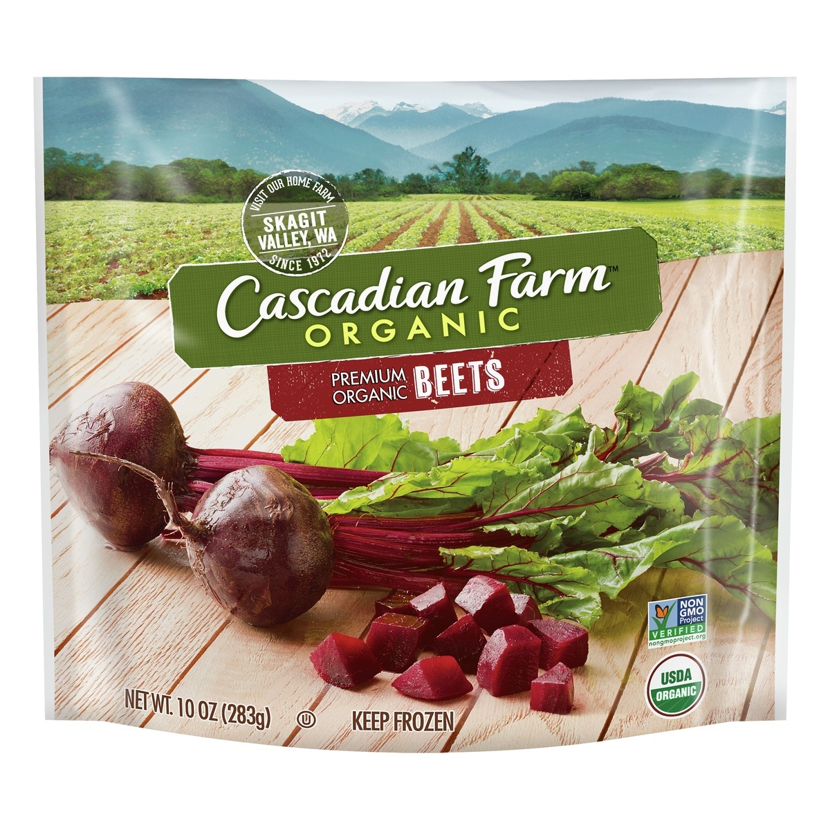 slide 1 of 10, Cascadian Farm Beets 10 oz, 10 oz