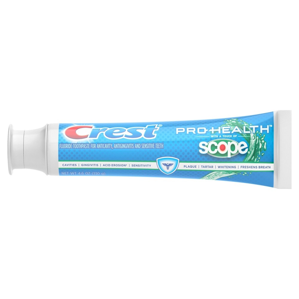 slide 4 of 7, Crest Pro Health With Scope Toothpaste, 4.6 oz