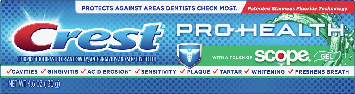 slide 3 of 7, Crest Pro-Health with a Touch of Scope Whitening Toothpaste, 4.6 oz, 4.6 oz