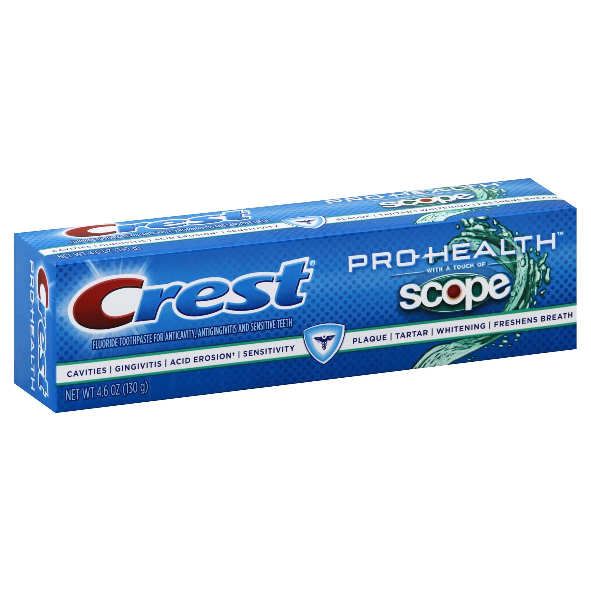 slide 1 of 7, Crest Pro Health With Scope Toothpaste, 4.6 oz