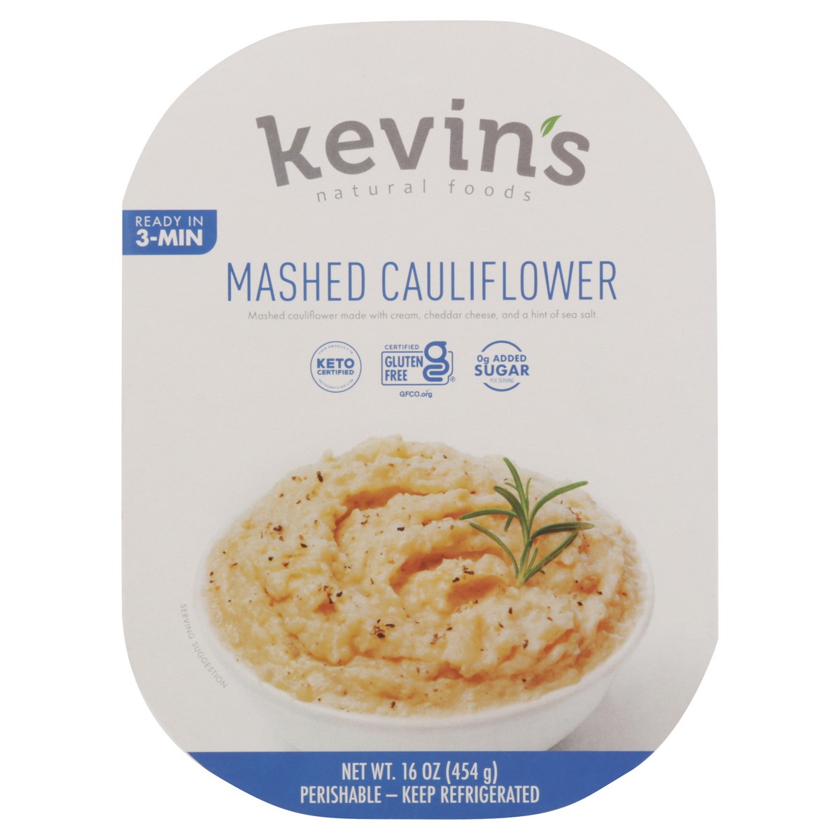 slide 5 of 14, Kevin's Natural Foods Mashed Cauliflower 16 oz, 16 oz