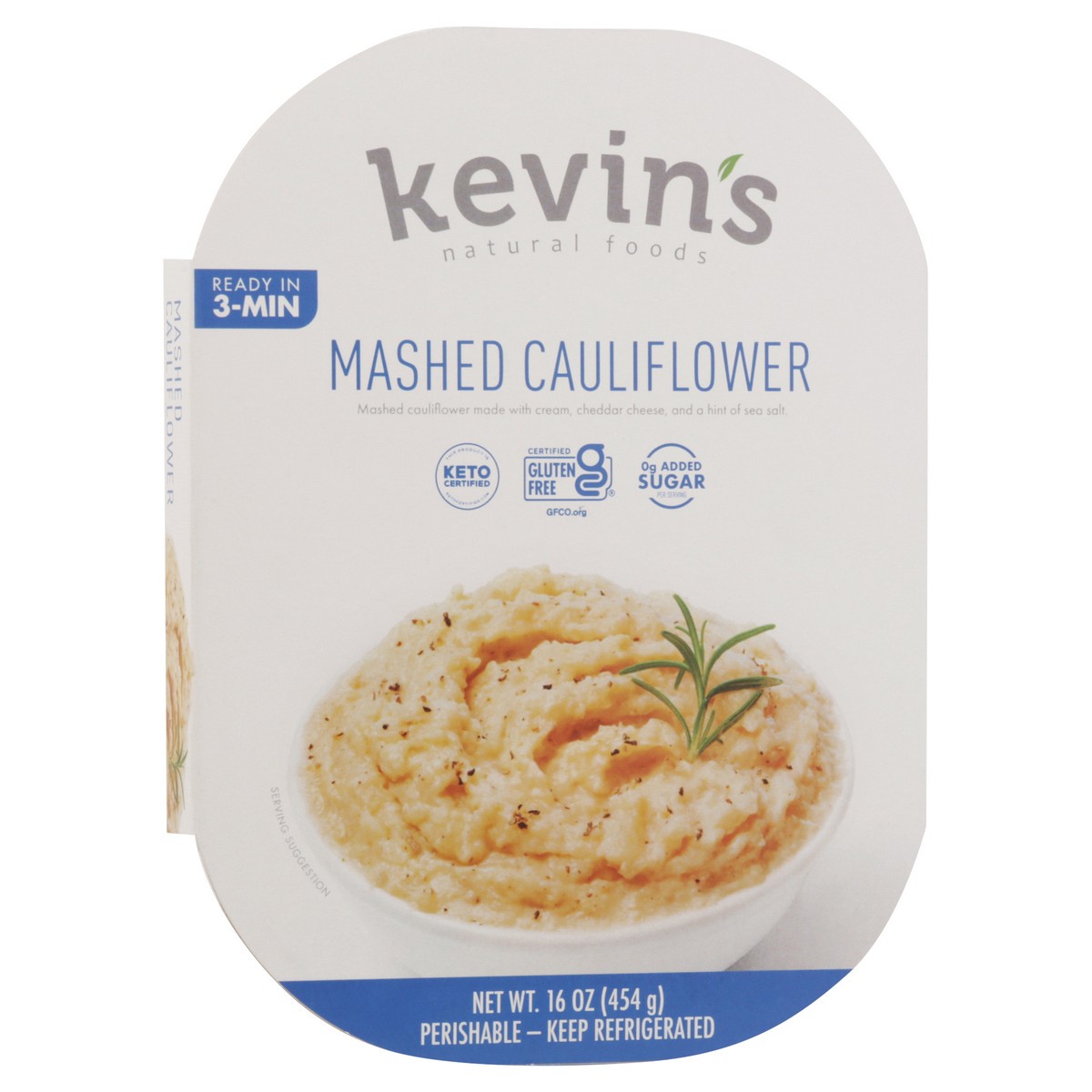 slide 6 of 14, Kevin's Natural Foods Mashed Cauliflower 16 oz, 16 oz