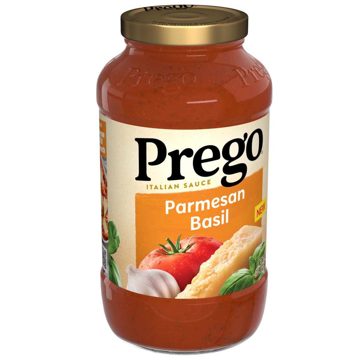 slide 10 of 11, Prego Parmesan Basil Pasta Sauce, 24 oz Jar, 24 oz