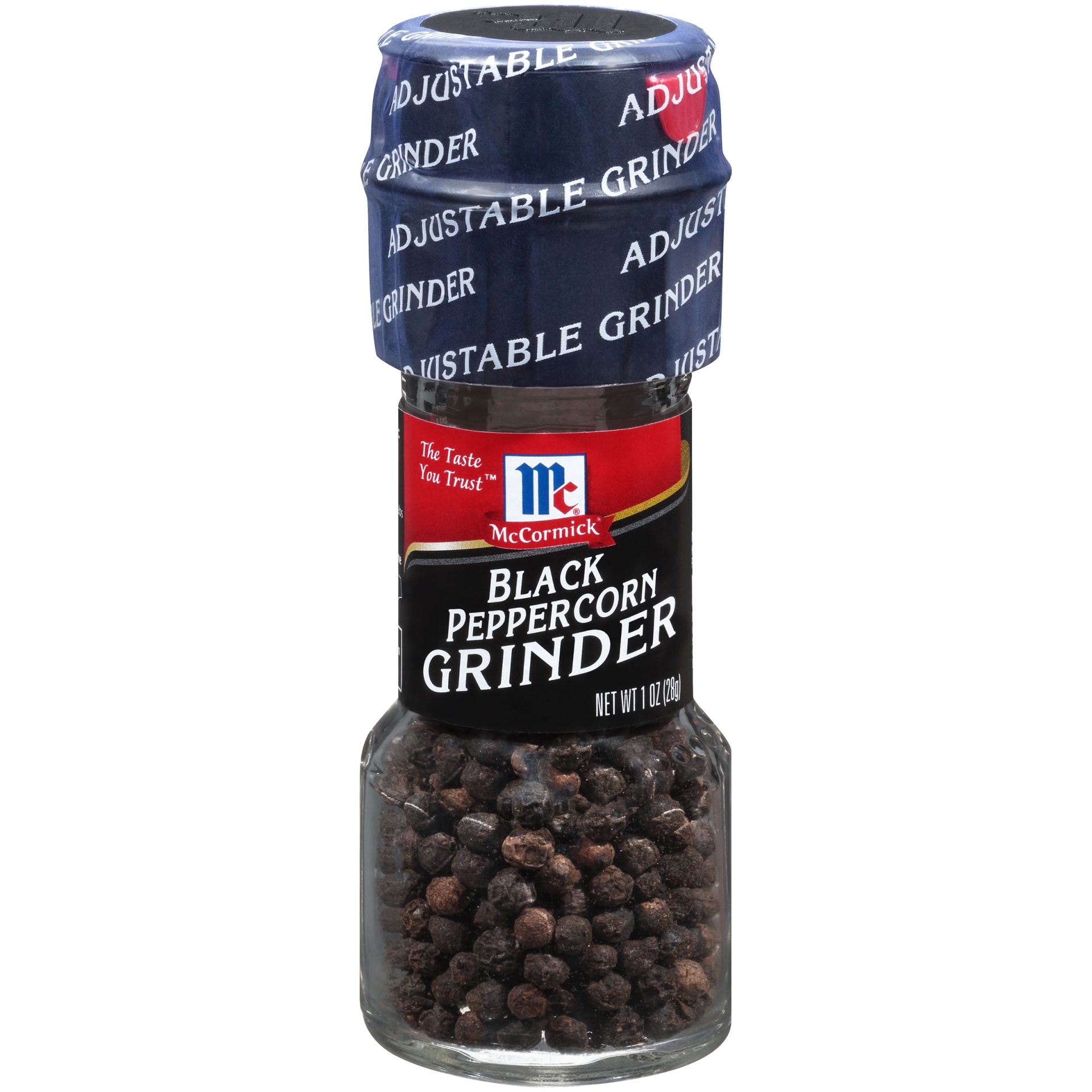 slide 1 of 3, McCormick Black Peppercorn Grinder, 1.24 oz