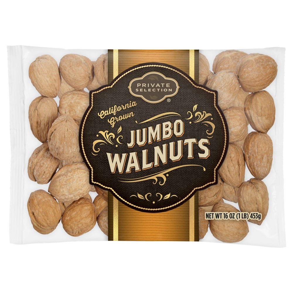 slide 1 of 2, Priveat Selection In-Shell Jumbo Walnuts, 16 oz