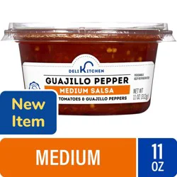 Deli Kitchen Guajillo Pepper Medium Salsa, 11 oz