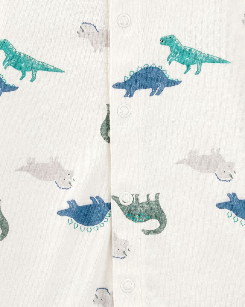 slide 2 of 2, Carter's Carters Baby Dinosaur Short-Sleeve Romper Multi 18M, 1 ct