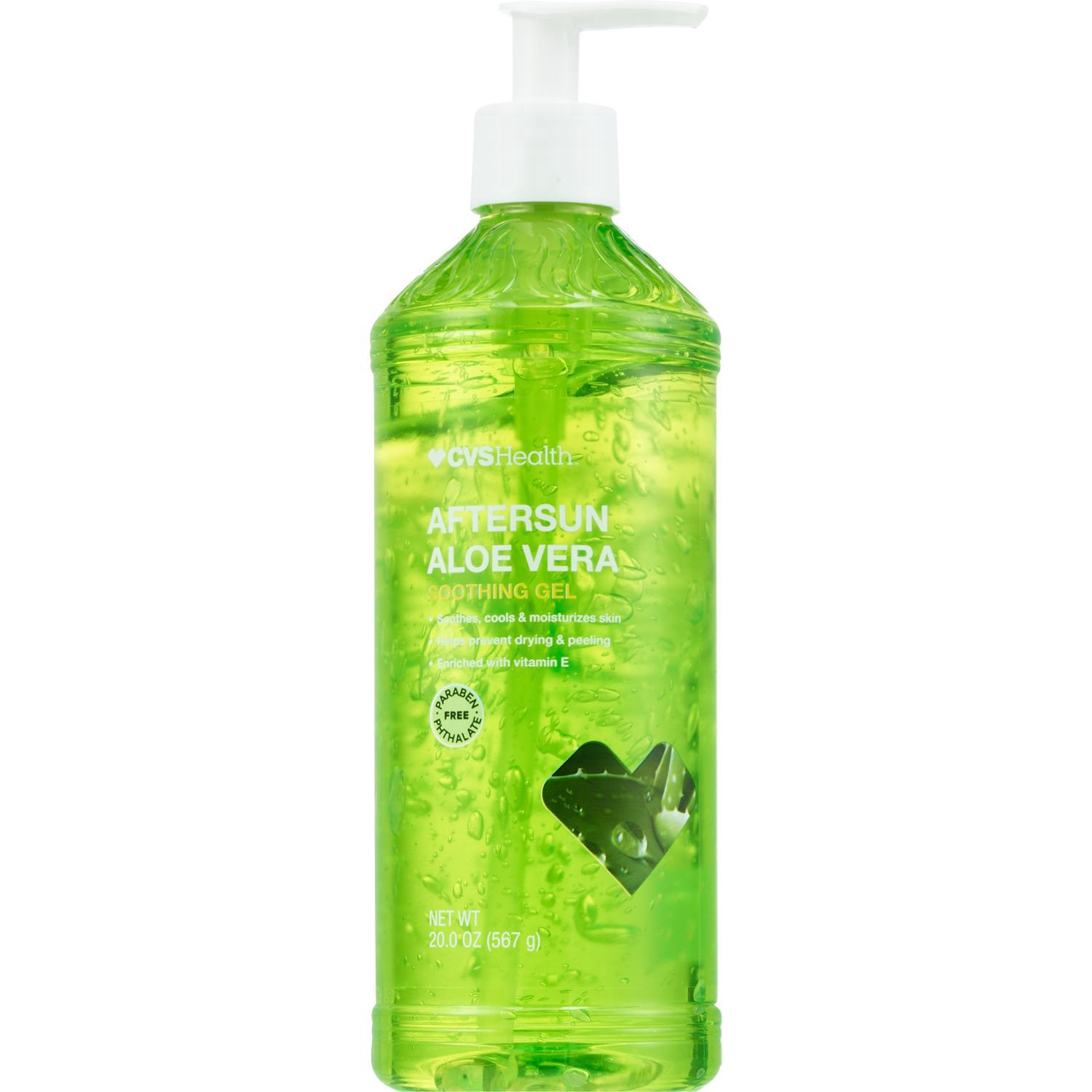 slide 1 of 2, Cvs Aftersun Aloe Vera Moisturizing Gel, 20 Oz, 20 oz